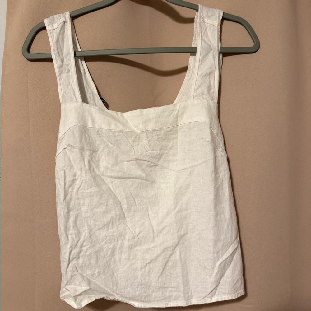 Madewell White Tank Top